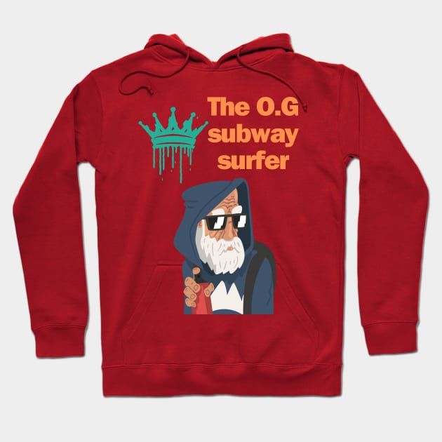 The Og subway surfer Hoodie by Benjamin Customs